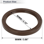 Rear Crankshaft Oil Seal for Honda K-Series K20A K20A2 K20Z (2001-2011)