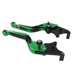 CNC Green Extendable Brake Clutch Levers for BMW G310R G310GS (2017-2021) Pair