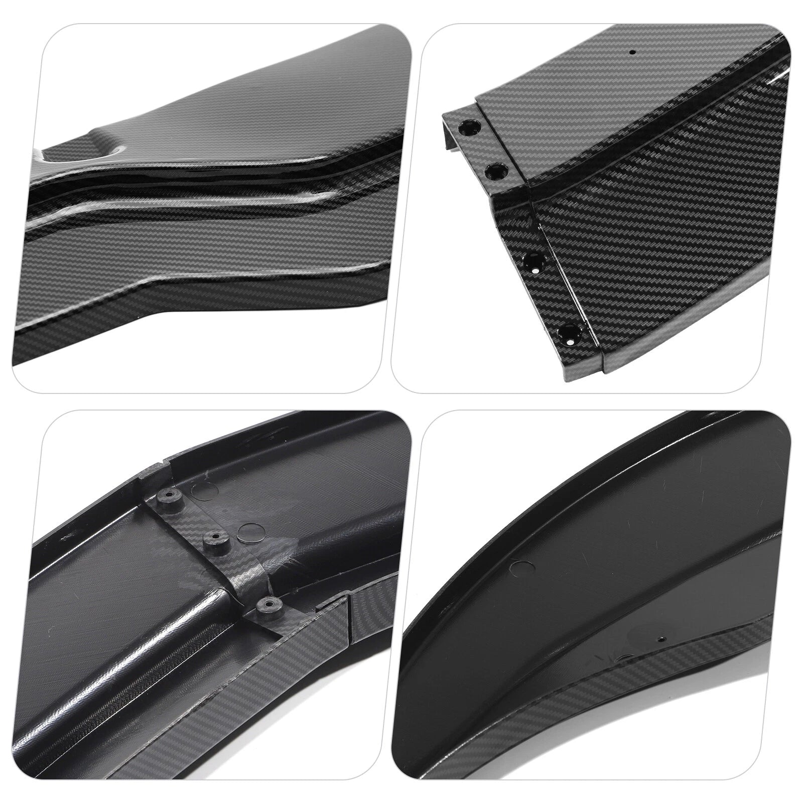 Front Bumper Lip Splitter for Corvette C7 (2014–2019) Carbon Fiber Look
