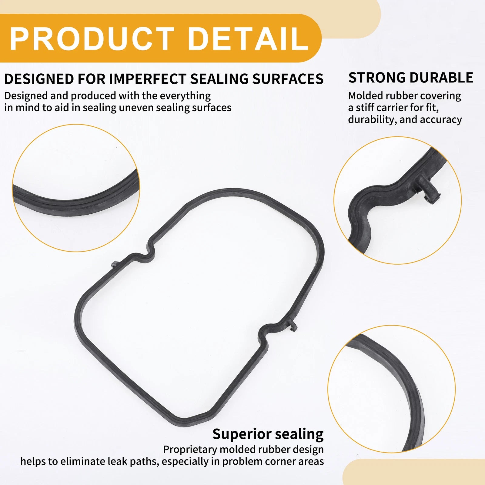 Oil Pan Gasket for Mercedes-Benz S500 (1994–1999) A1262711080