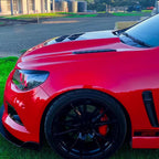 Glossy Black Hood Air Flow Vent Cover