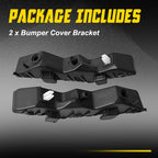 Set of 2 Front Bumper Brackets for Kia Soul (2020–2024)