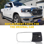 Mirror Glass for Ram 1500 (2011–2022), Ram 2500 (2011–2018) Driver Side Heated EV
