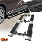 Set of 2 Polished Side Step Pads for Subaru Ascent (2019–2024)