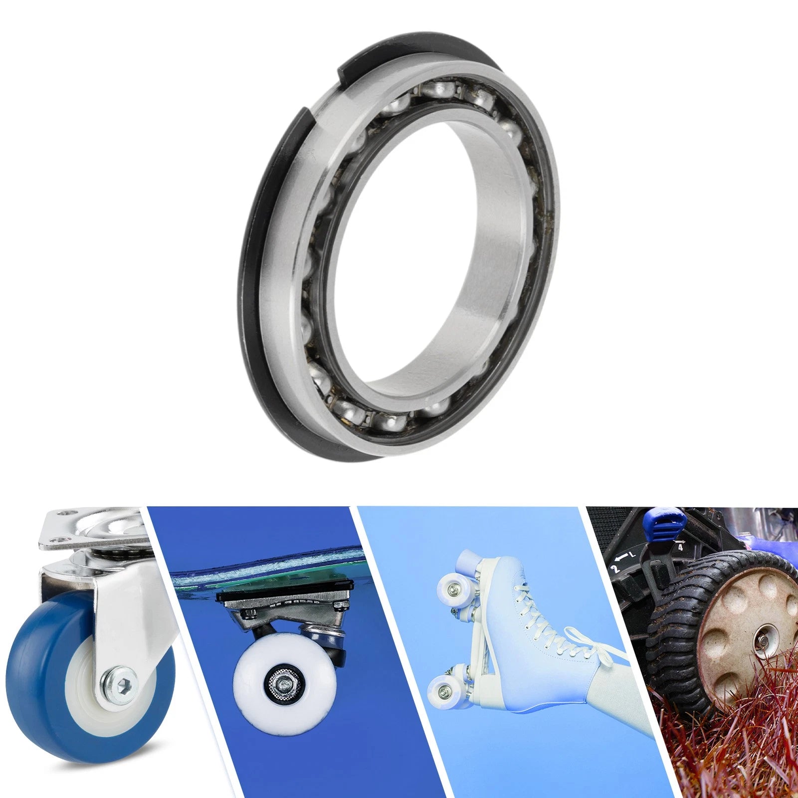 Deep Groove Ball Bearing 50x72x12mm for Scooter Skateboard (P0)