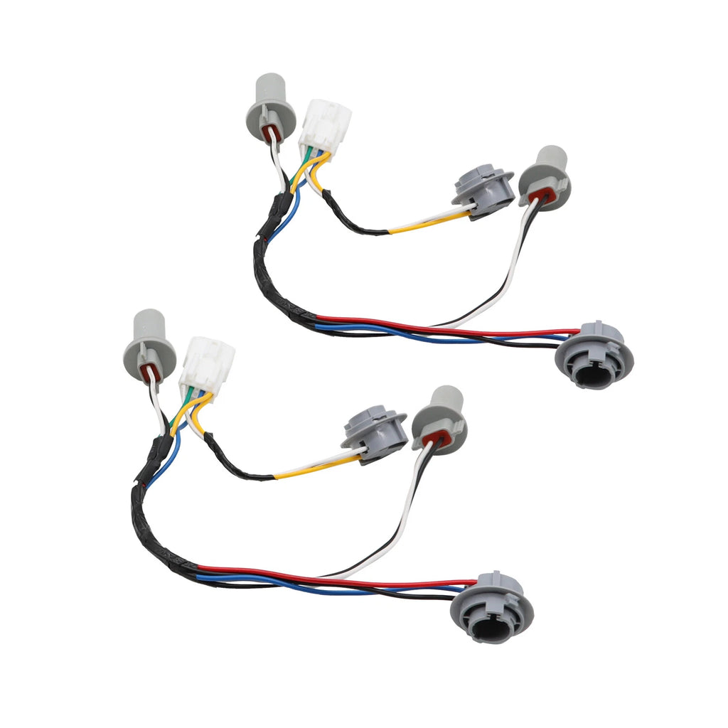 2X Rear Taillight Lamp Socket & Wiring Harness for Hyundai Sonata (2011–2014)