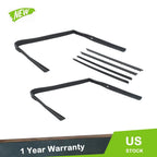 Set of 6 Window Sweep & Run Channel Seal Rubber for GMC Chevy Blazer (1982–1994)