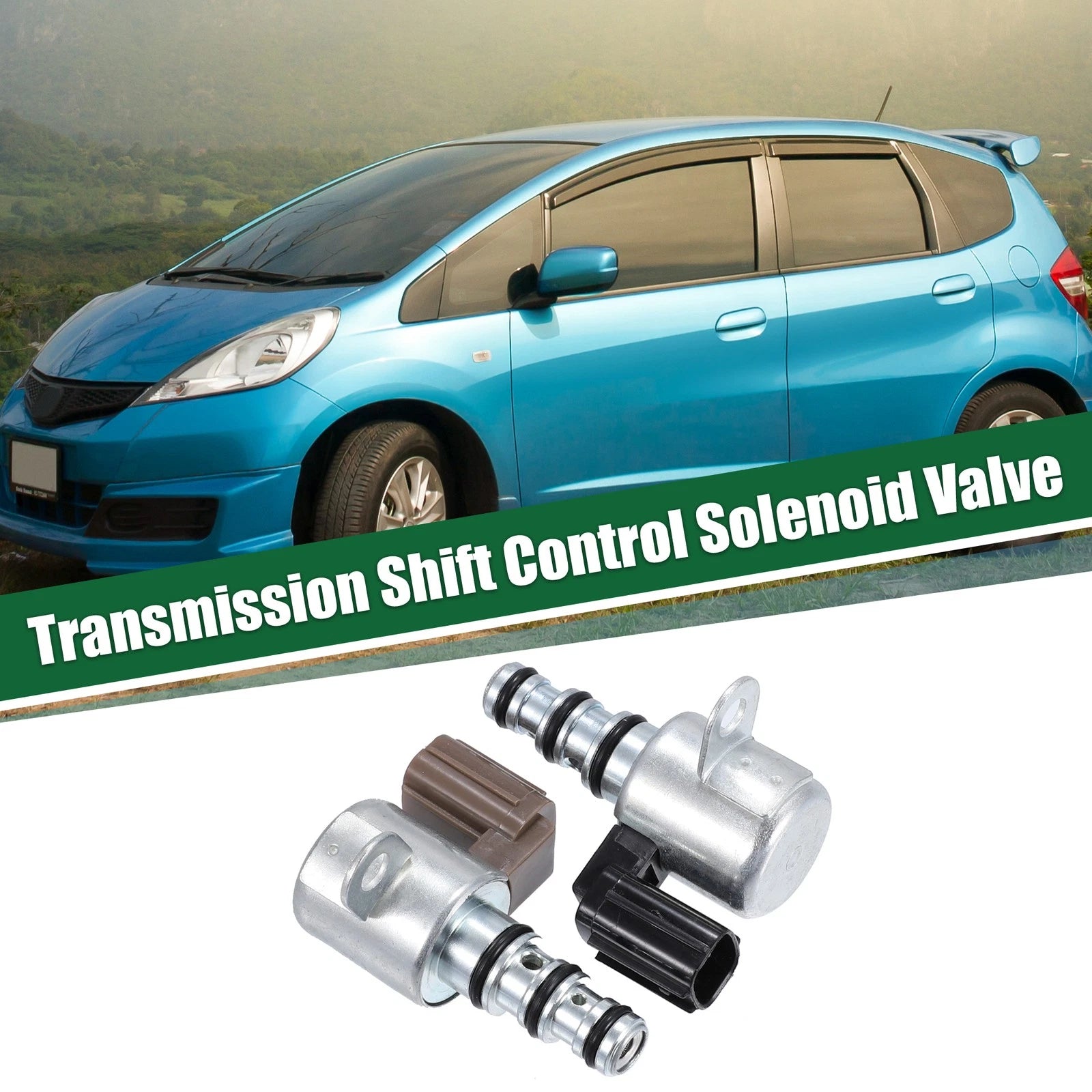 Set of 2 Transmission Shift Control Solenoids for Honda (Metal 28400-P6H-013)