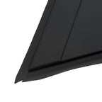 Right Side Mirror Flag Trim for Dodge Grand Caravan Chrysler (2008–2020) Black