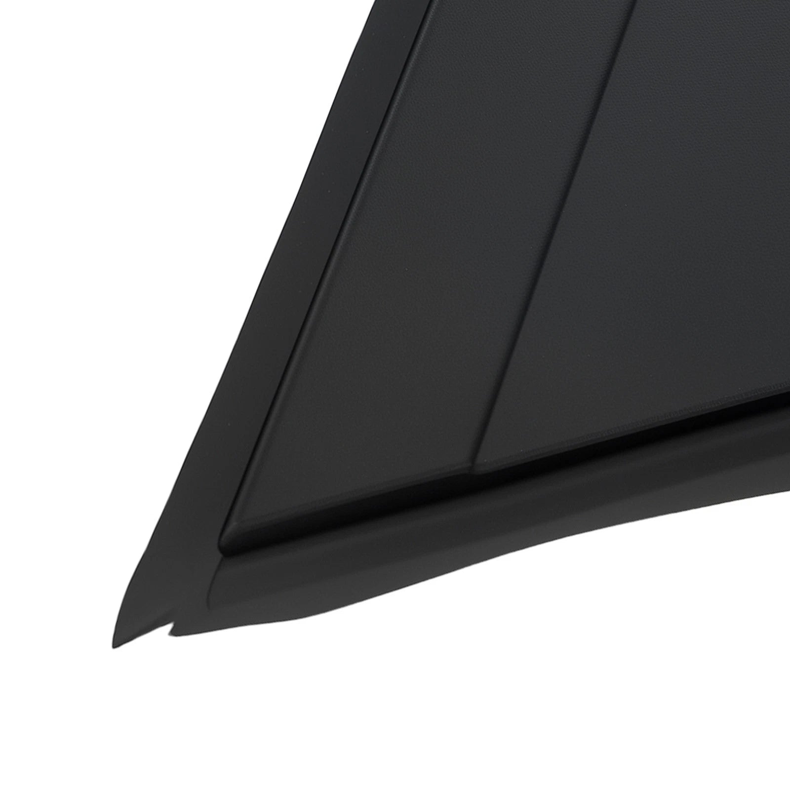 Right Side Mirror Flag Trim for Dodge Grand Caravan Chrysler (2008–2020) Black