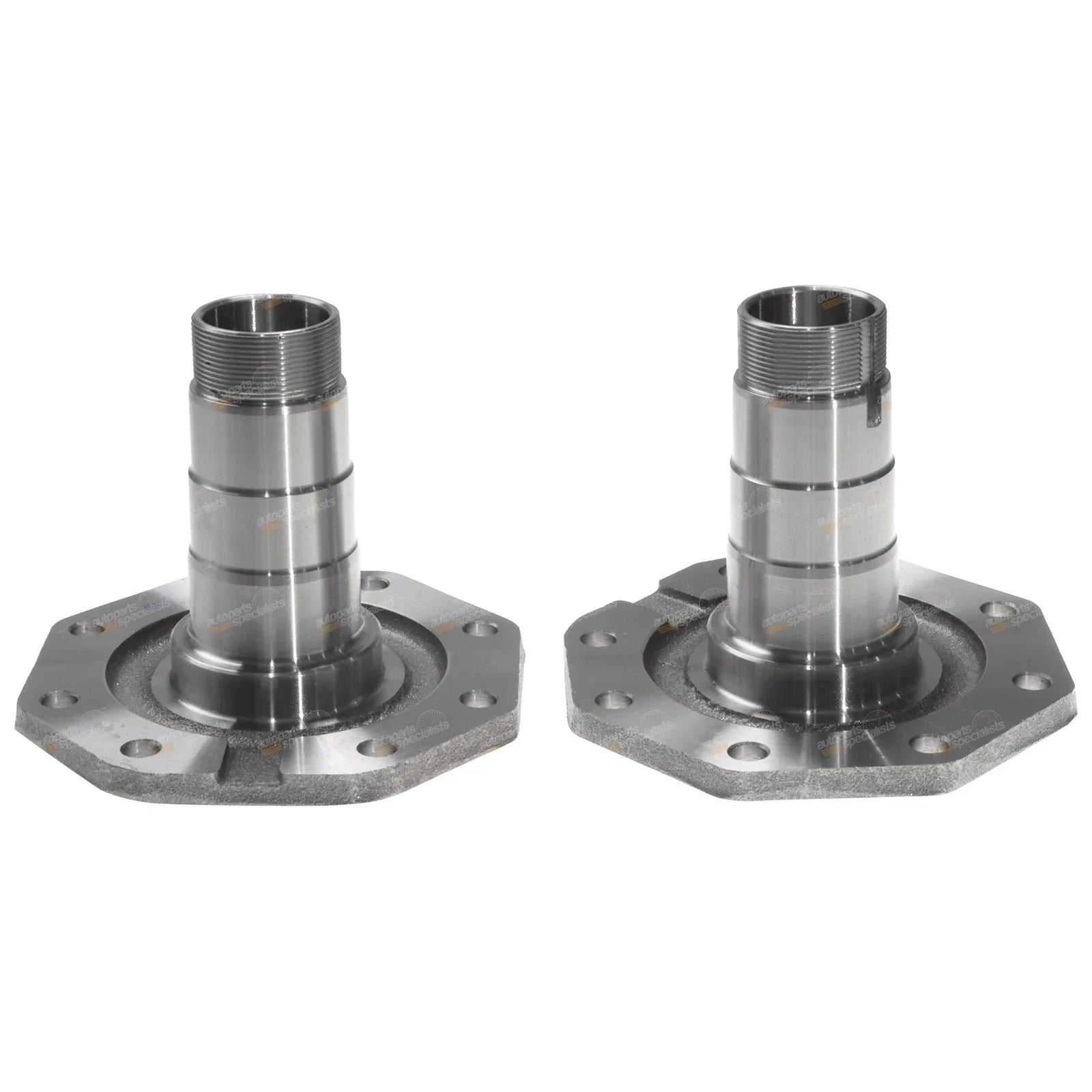 2 x Front Steering Hub Stub Axles for Landcruiser 80 Series