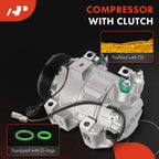 A/C Compressor with Clutch for Nissan Titan (2022–2024) 7 Groove Pulley