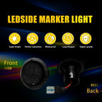 2X Smoke Side Fender Marker Repeater Lights for Ford Transit Connect (2010–2021)