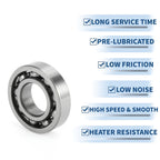 Deep Groove Ball Bearing 15x32x8mm for Scooter Skateboard (16002)