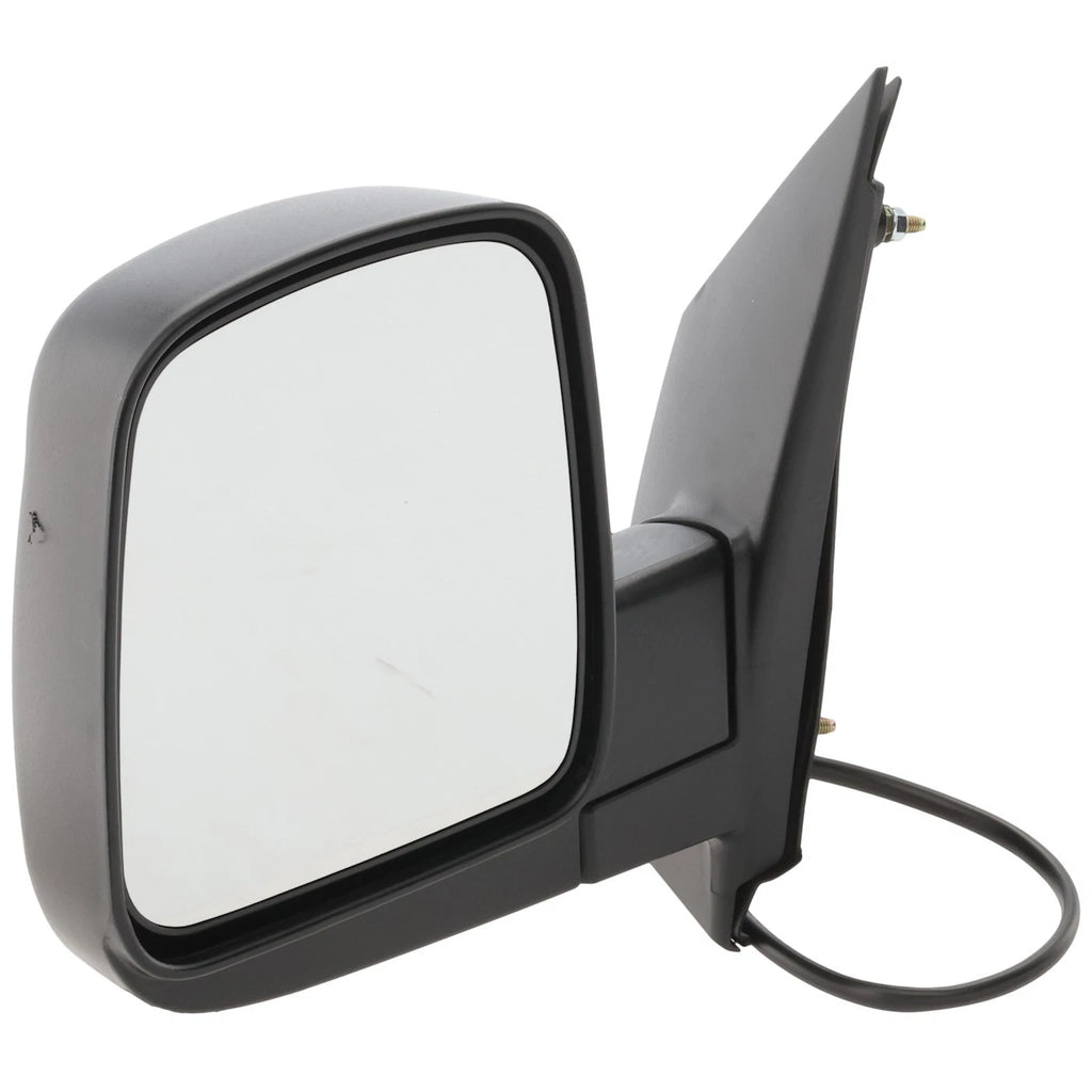 Power Mirror for Chevrolet Express 3500 (2003–2007) Left Manual Fold Black