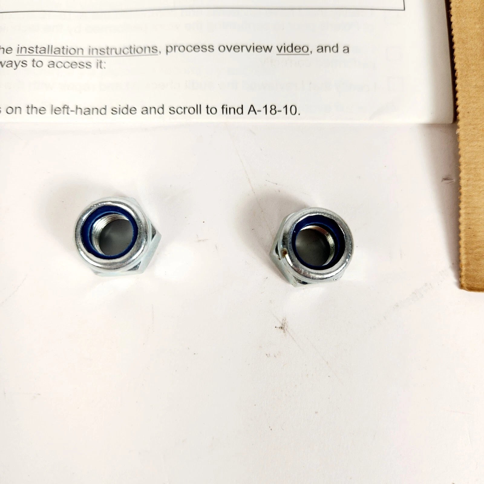 2X OEM Lock Nut for Polaris RGR Ranger 150, Ace 150 (2015–2023) 2208020