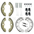 Front Rear Brake Shoes W/Pin Kits for Honda Rubicon 500 TRX500FA/FGA (2001–2004)