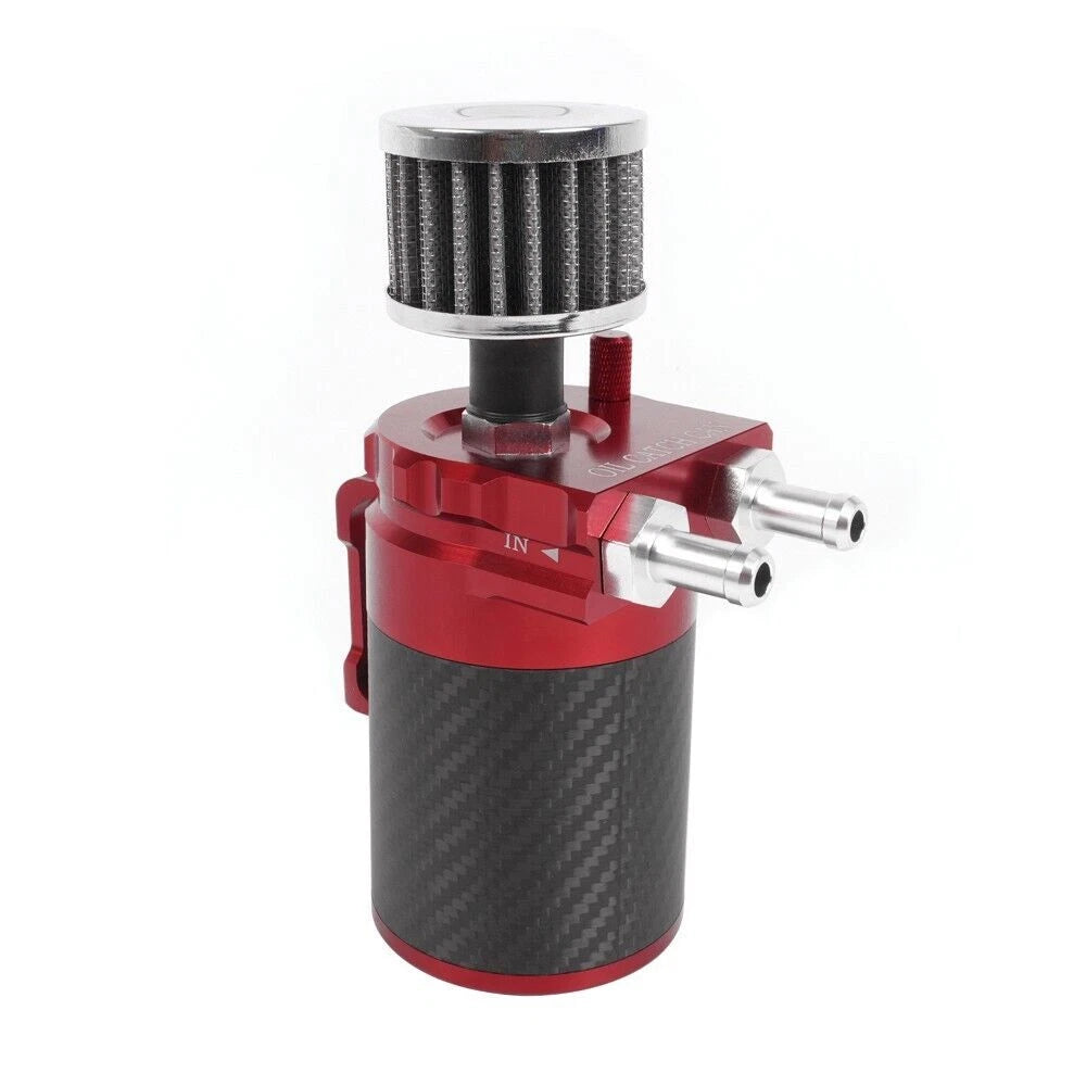 Carbon Fiber Oil Catch Can Kit for Universal Applications