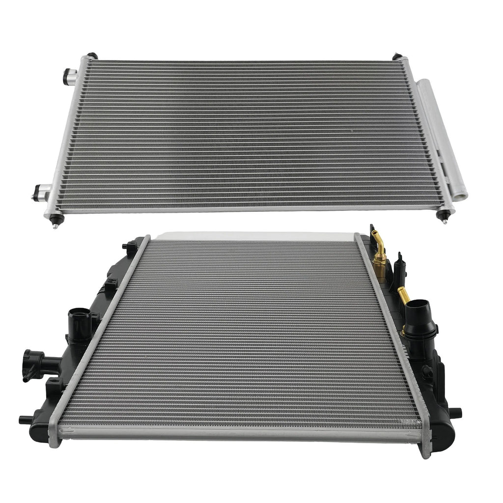 Coolant Radiator w/ Condenser for Honda CR-V 2.4L (2007–2009) HO3010214