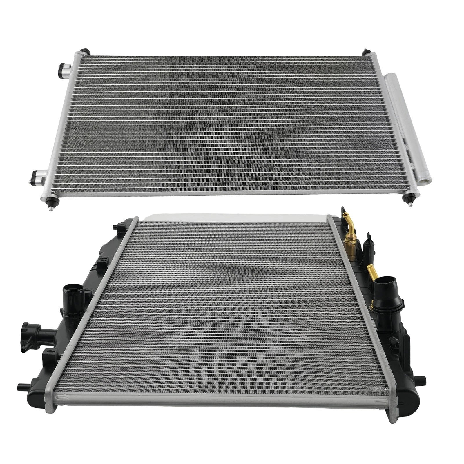 Coolant Radiator w/ Condenser for Honda CR-V 2.4L (2007–2009) HO3010214