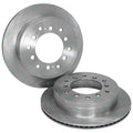 2 x Rear Disc Brake Rotors for Toyota Fortuner GUN156 2.8L (2015-2019)