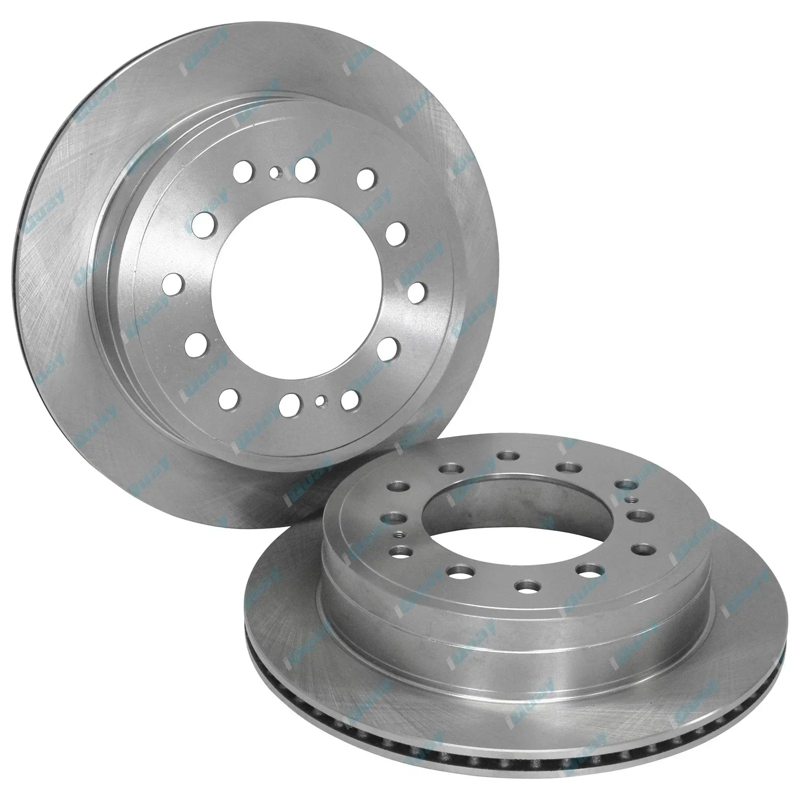 2 x Rear Disc Brake Rotors for Toyota Fortuner GUN156 2.8L (2015-2019)