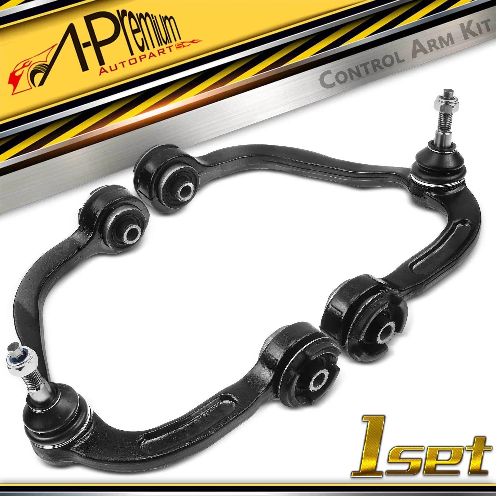 2X Front Upper Control Arm & Ball Joint for Ford F-150 (2004–2014)