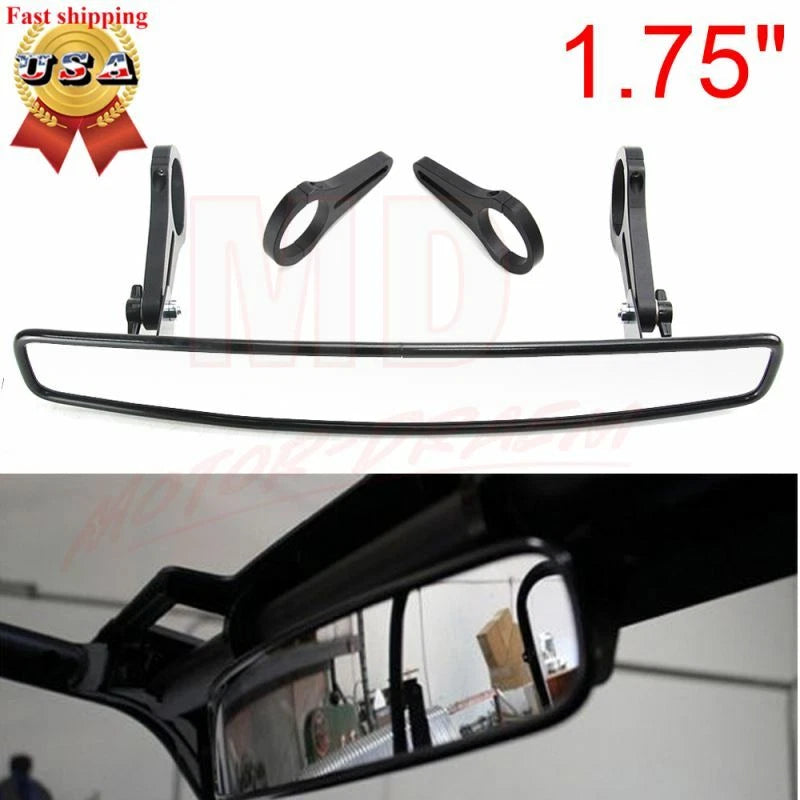 15" Rear View Race Mirror w/ 1.75" Clamp for Polaris RZR 570 800 900 1000