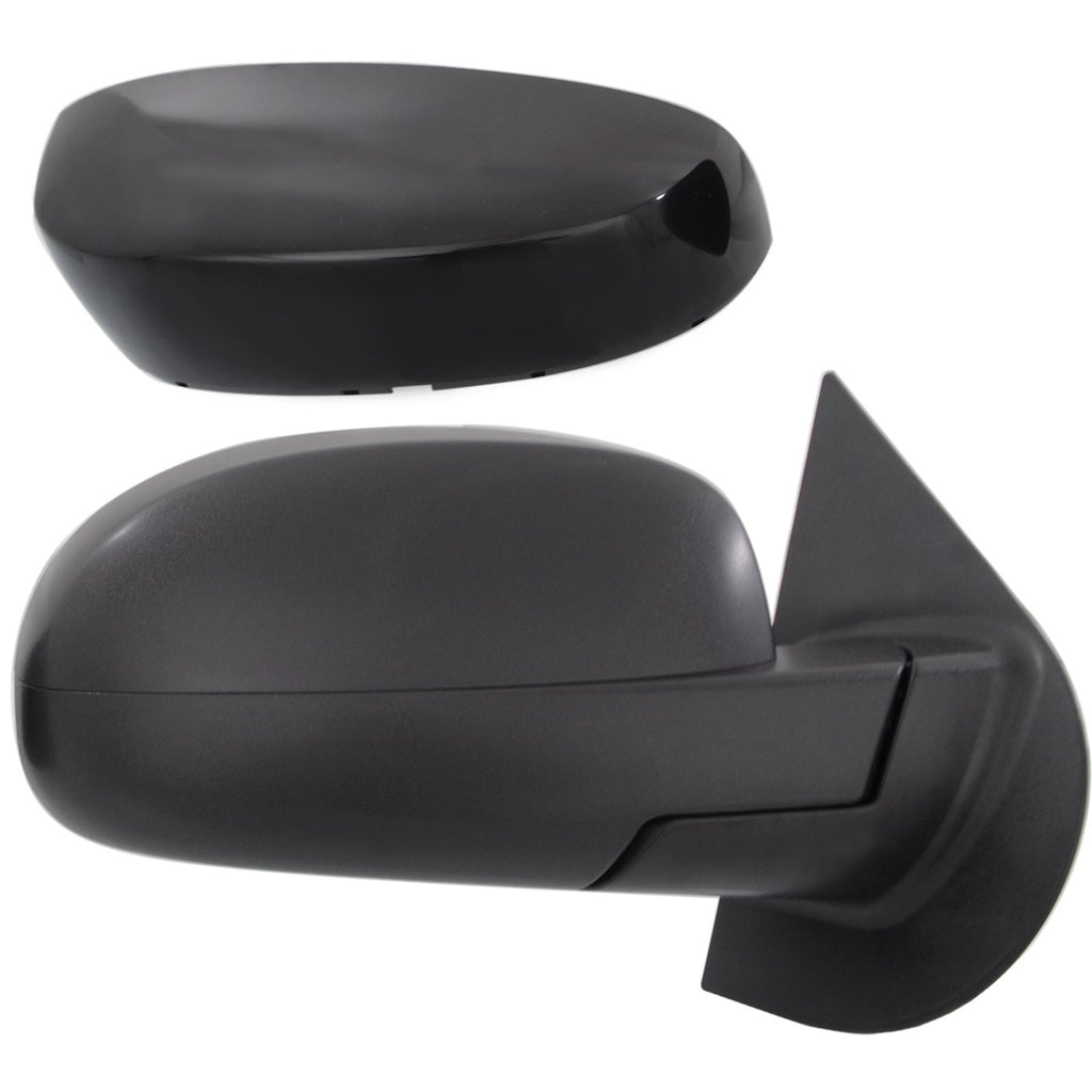 Textured Black Power Heated Side Mirror for Chevy Pickup (Right)