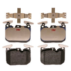 Set of 4 Disc Brake Pads for BMW ActiveHybrid 3 (2013–2015)