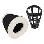 Air Filter Cleaner w/Cage Holder for Yamaha Big Wheel BW200 BW200E (1986–1988)