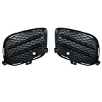 Front Bumper Side Grill Covers Deflectors for Mercedes-Benz GLE (2015–2018)