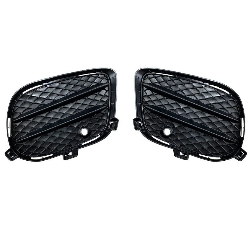 Front Bumper Side Grill Covers Deflectors for Mercedes-Benz GLE (2015–2018)