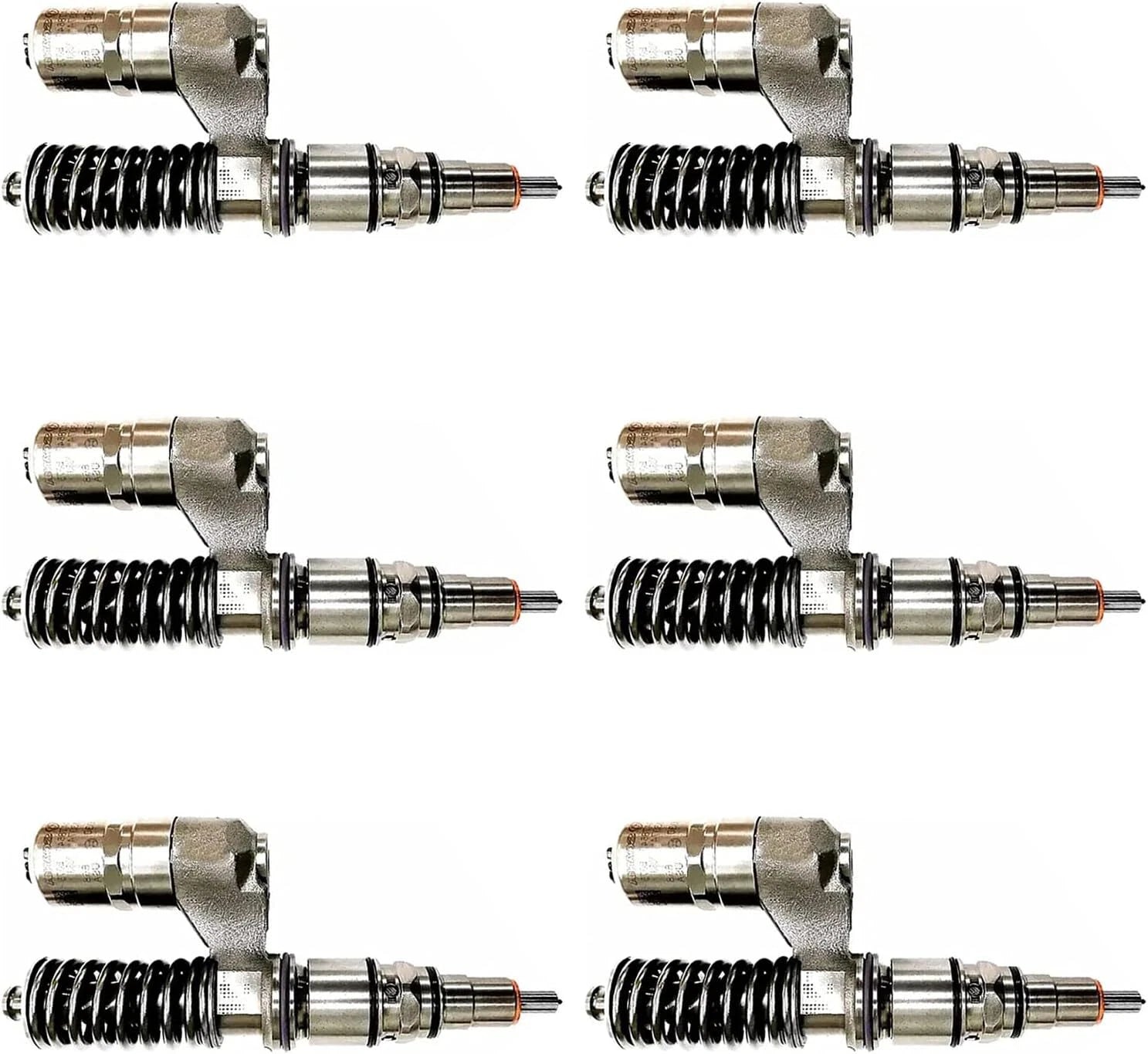 Set of 6 Fuel Injectors 0414701020 0414701028 0414701080 for Scania DC12 DC16