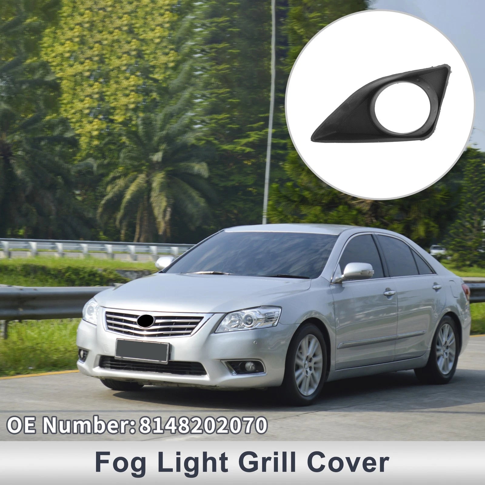 1 Pc Fog Light Grill for Toyota Corolla (2007–2010) No. 8148202070
