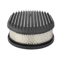 12" Oval Polished Aluminum Air Cleaner for Chevy Ford Mopar