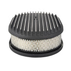 12" Oval Polished Aluminum Air Cleaner for Chevy Ford Mopar