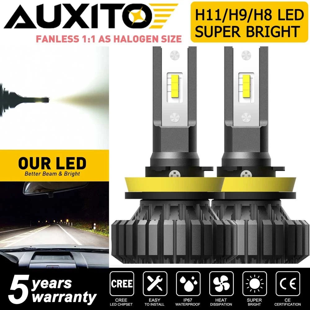AUXITO H11 LED Headlight Kit for
