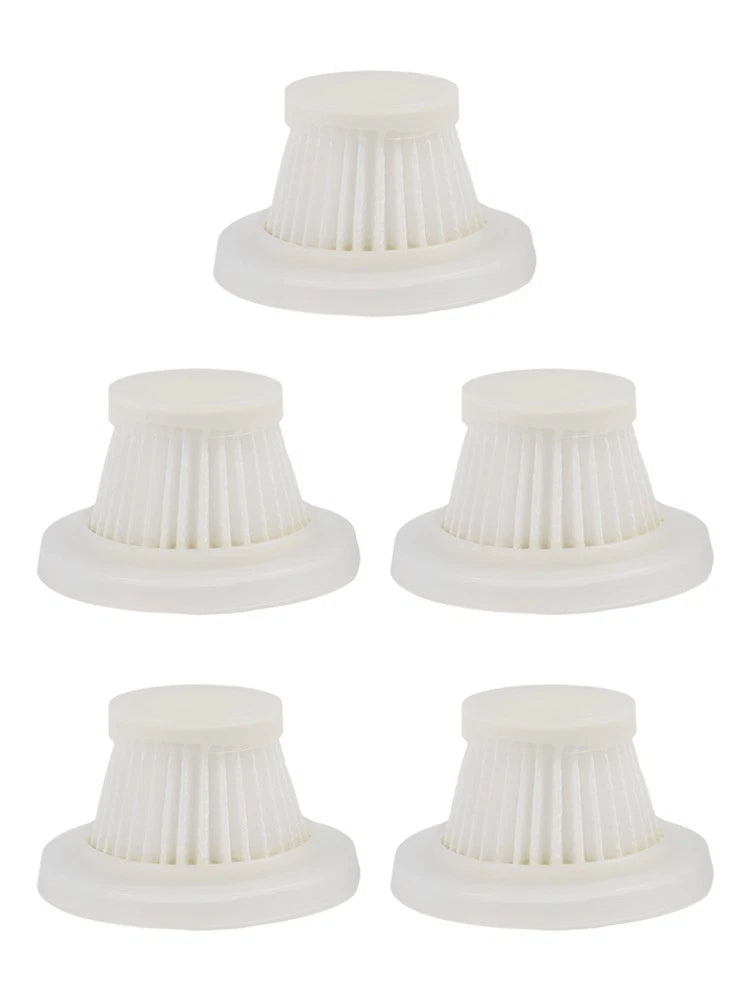 5 Pack Vacuum Filter Replacement for Drecell VC021 Car Vacuum Cleaner