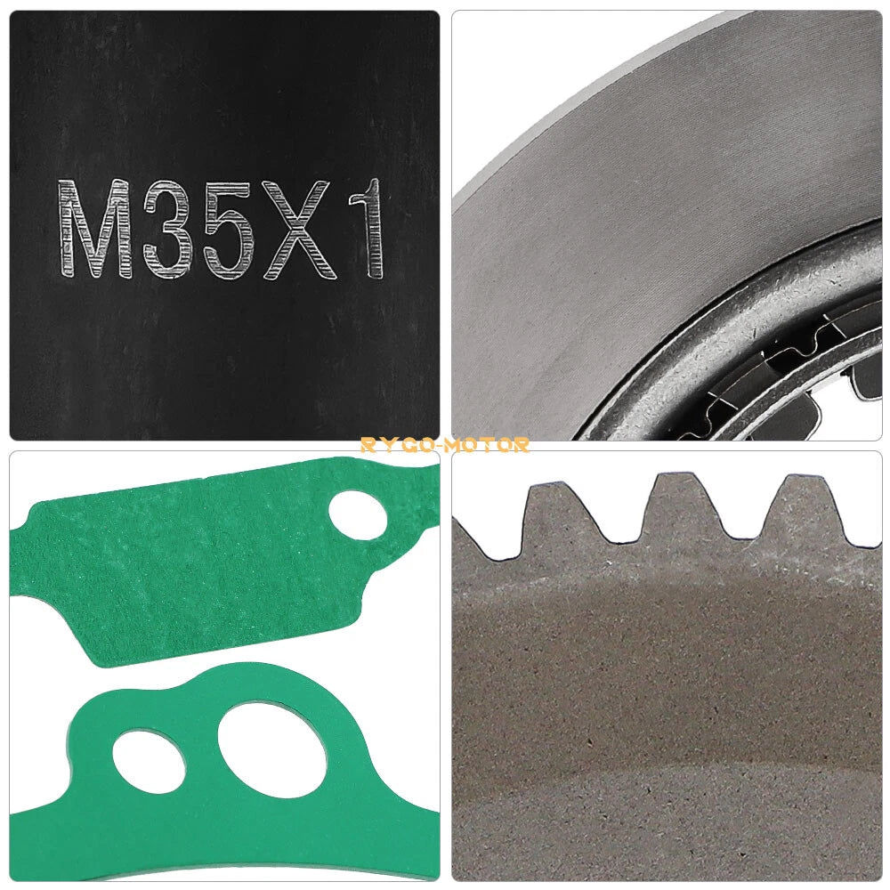 Starter Clutch 49T Gear Flywheel Puller for Yamaha Grizzly 700 (2007–2024)