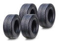 Set of 4 WANDA 215/50-12 Golf Cart ATV Tires 4 Ply - 14008