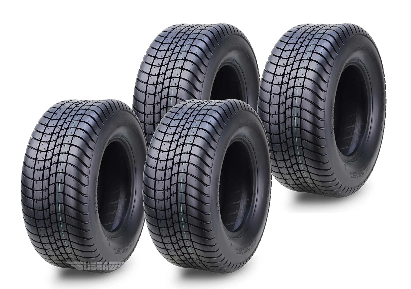 Set of 4 WANDA 215/50-12 Golf Cart ATV Tires 4 Ply - 14008