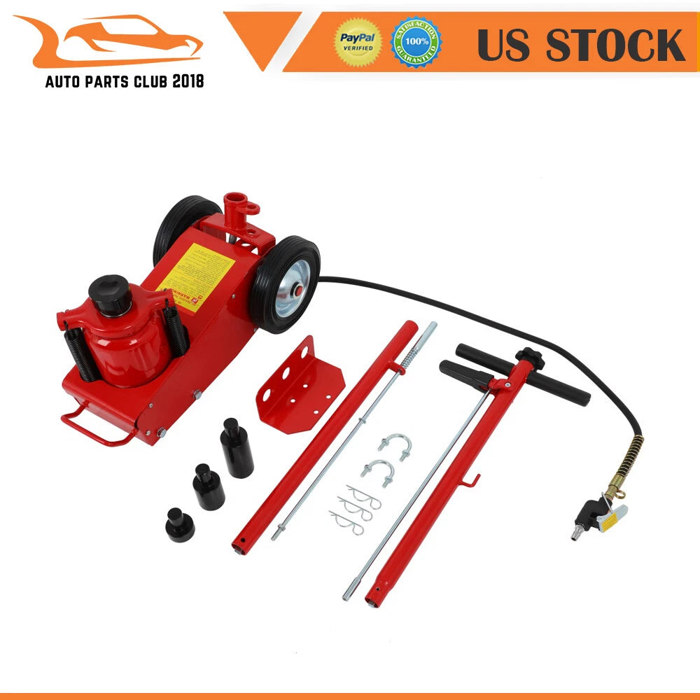 35 Ton Air Hydraulic Floor Jack for Trucks Buses (Commercial Use)
