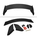 Matte Black Rear Trunk Wing Spoiler for Honda Civic Hatchback (2016–2020)