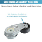 Belt Tensioner Pulley Assembly No. 12573024 for Chevrolet Colorado (2004–2012)