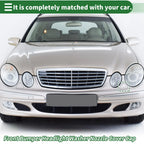 Bumper Headlight Washer Nozzle Cover for Mercedes-Benz E350 (2006-2011)