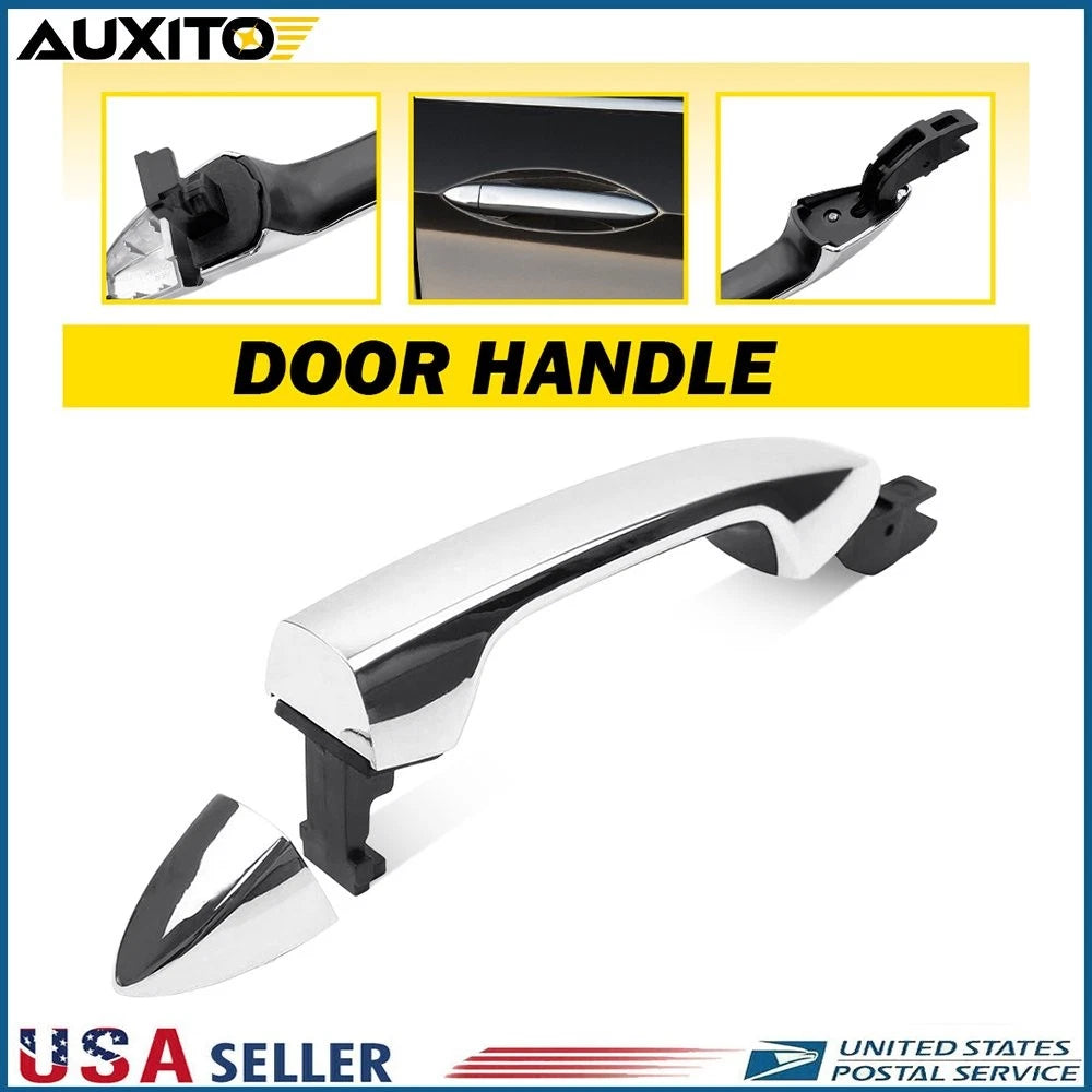 Right Front Passenger Side Exterior Door Handle for Honda Accord (2013–2017) Chrome