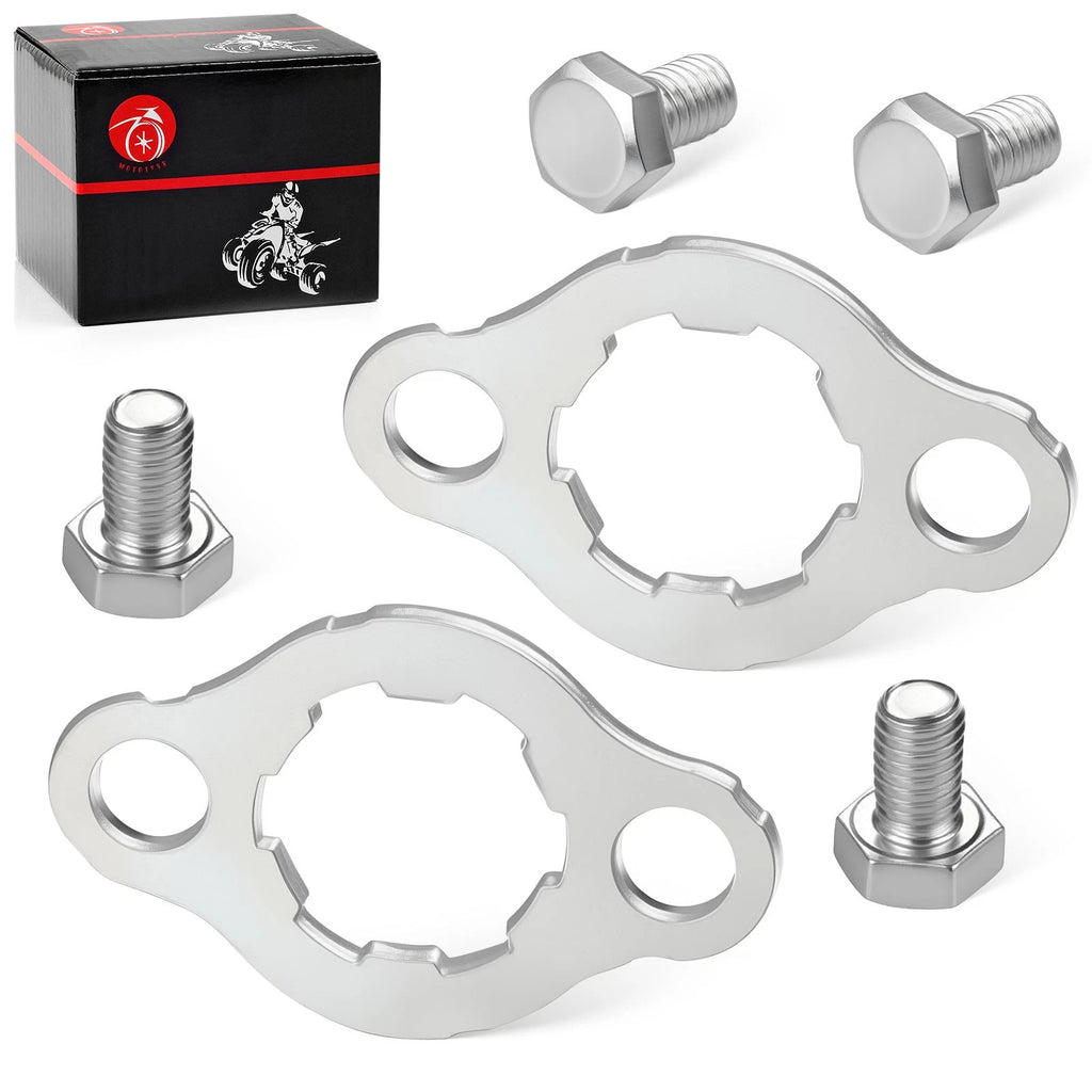 Set of 2 Engine Front Sprocket Retainer Plates for Honda CRF100F (2004–2013)
