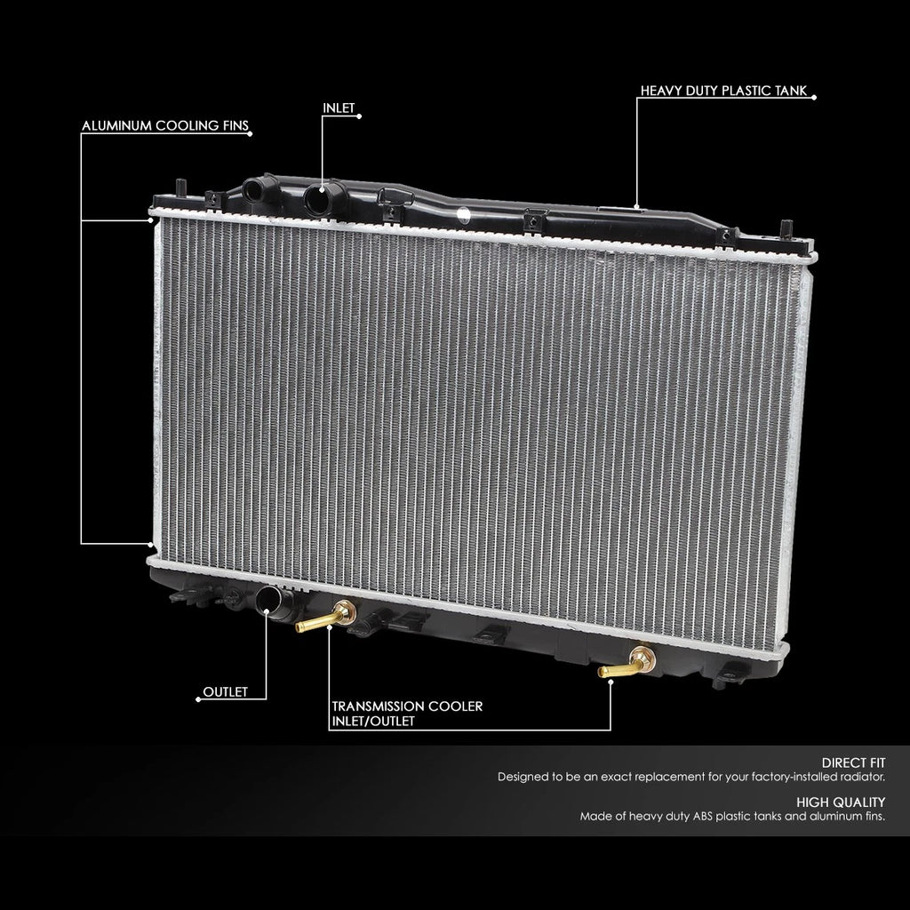 Aluminum Core Radiator for Honda Civic CSX 1.3L 1.8L (2006–2011) DPI 2923