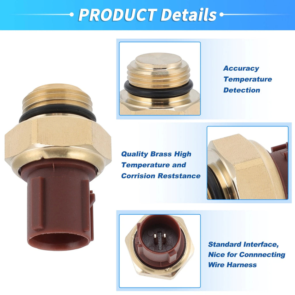 Coolant Temperature Sensor Connector for Honda CR-V (1997–2006) No.37760-P00-004